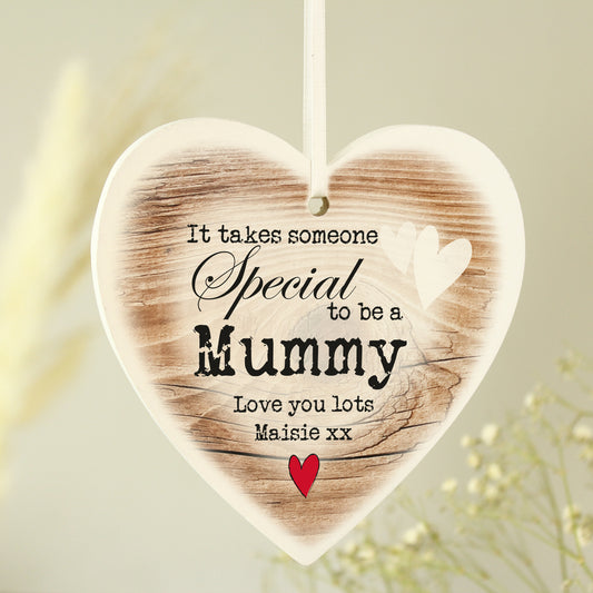 Personalised Someone Special Wooden Heart Shaped Decoration - MK&JD Gifts