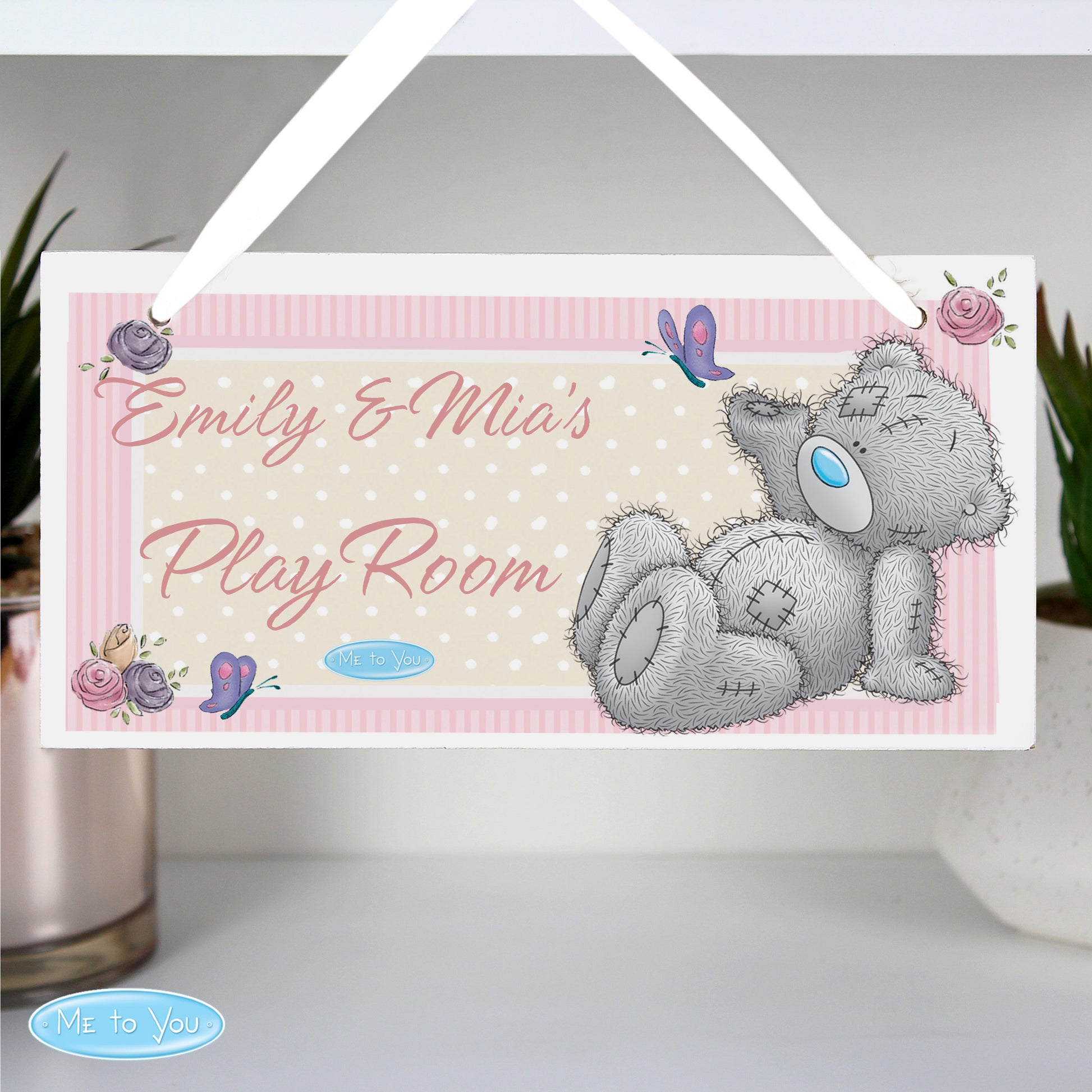Personalised Me To You Wooden Sign - MK&JD Gifts