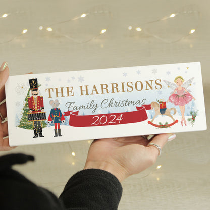 Personalised Nutcracker Wooden Mantel Decoration - MK&JD Gifts