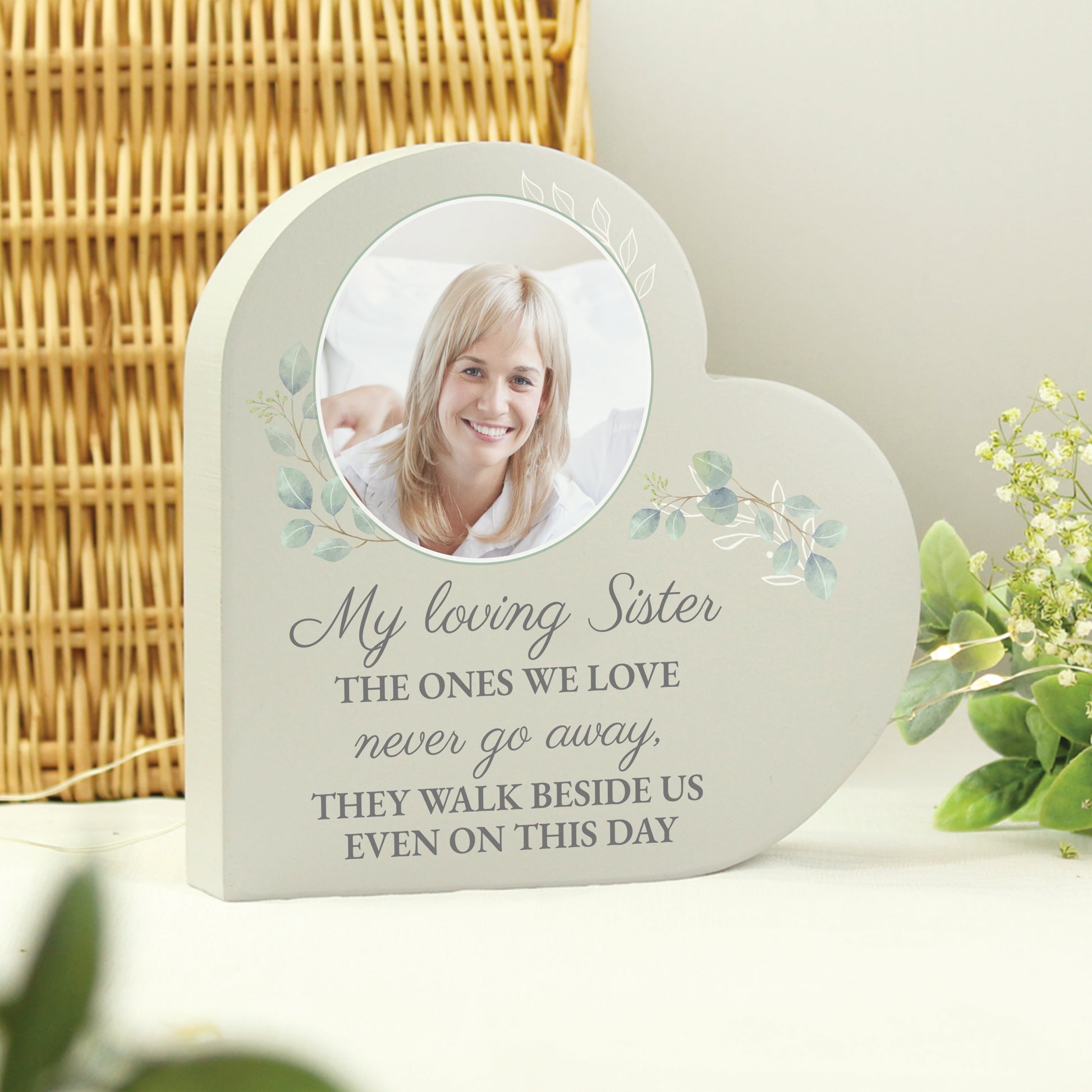 Personalised Wedding Memory Table Heart Ornament - MK&JD Gifts