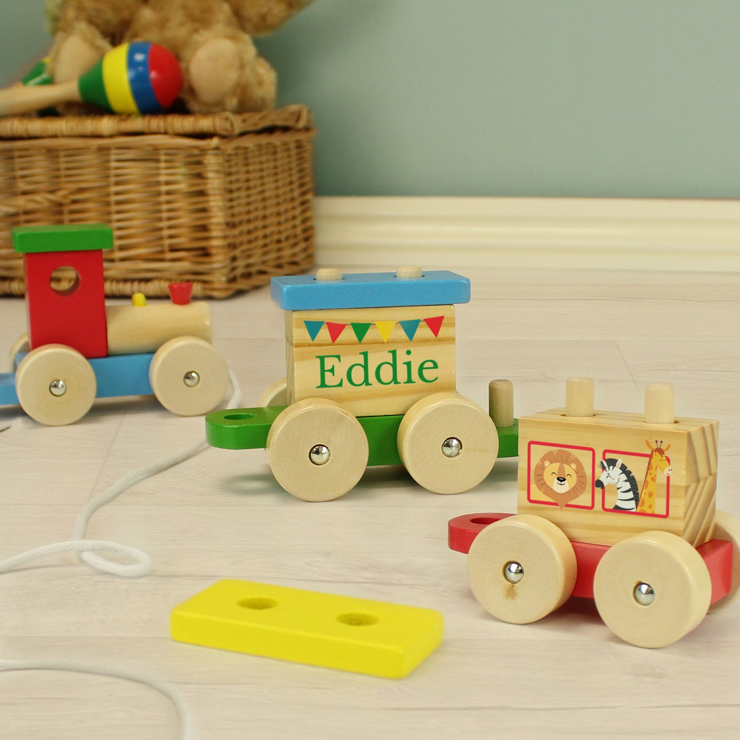 Personalised Circus Toy Train - MK&JD Gifts