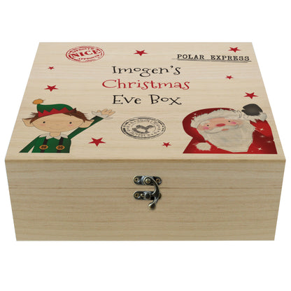 Personalised Wooden Christmas Eve Box - MK&JD Gifts