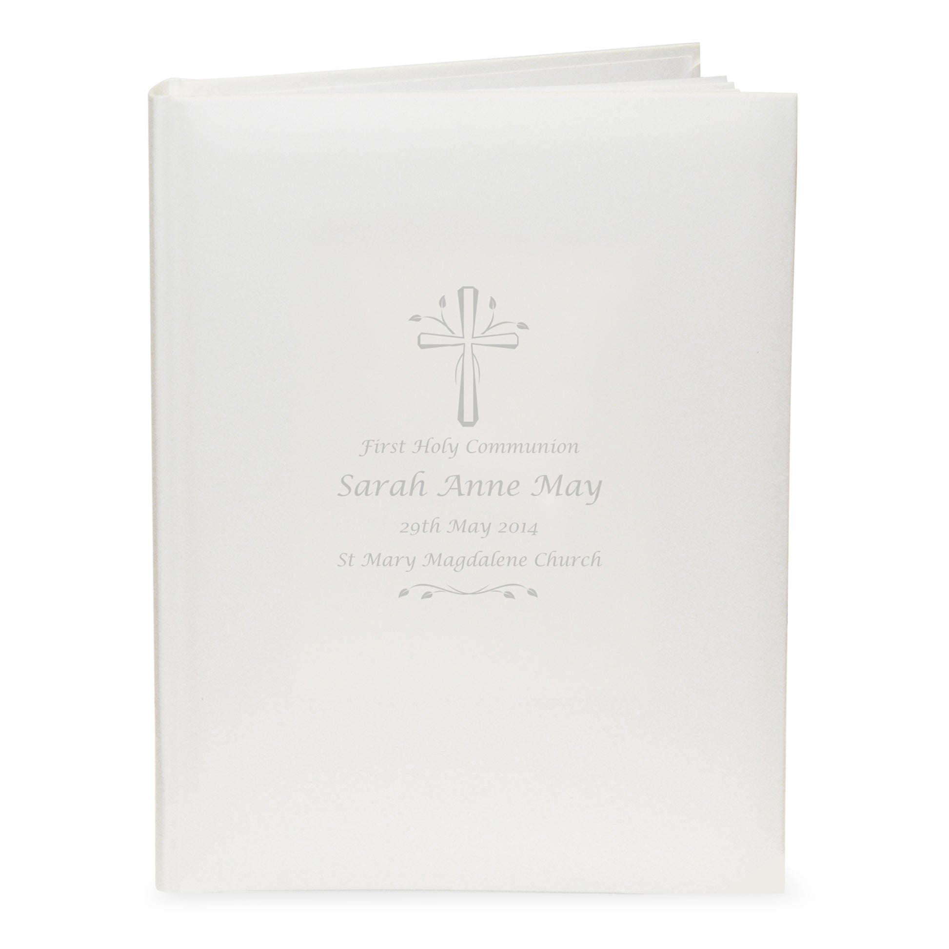 Personalised Silver Cross Traditional Photo Album - MK&JD Gifts