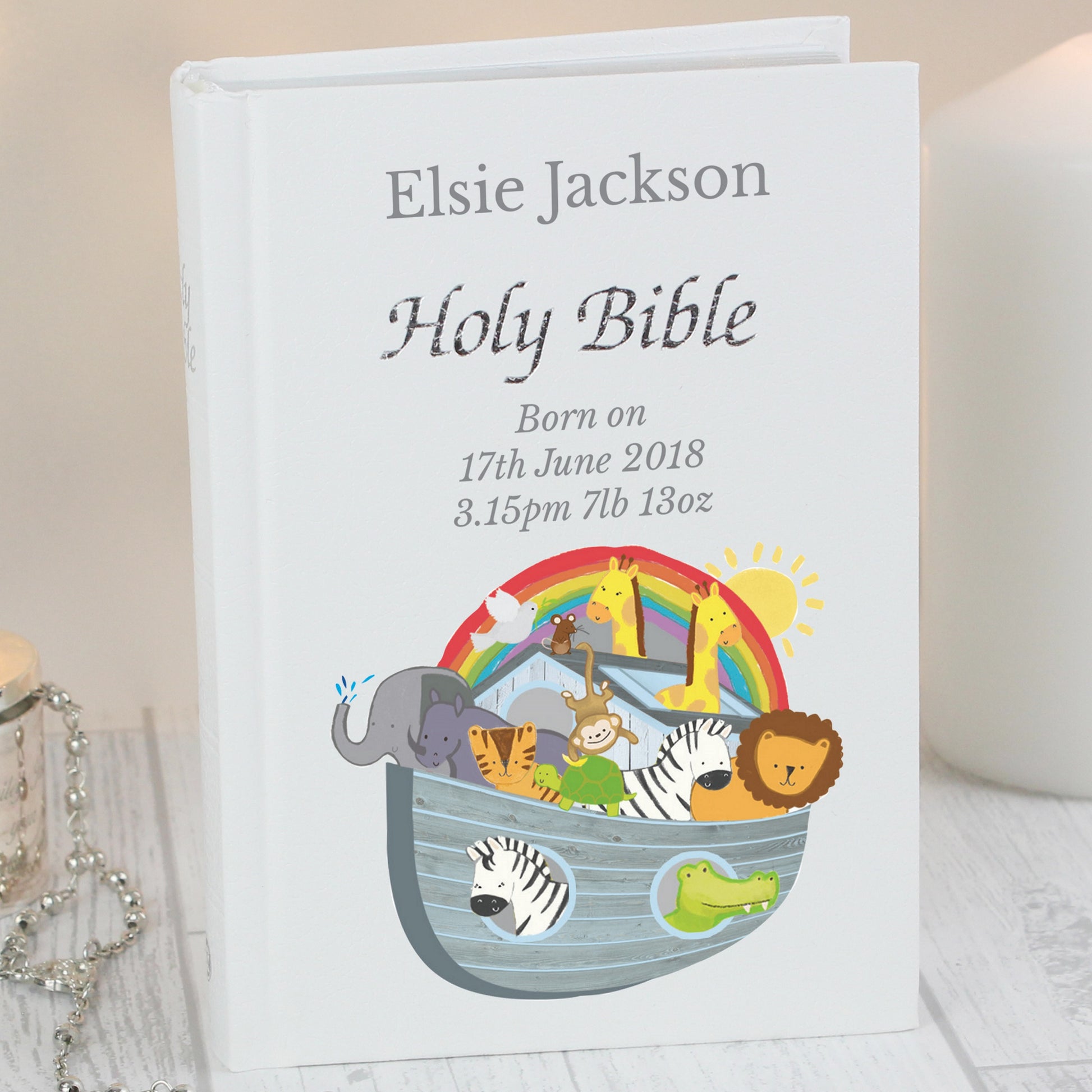 Personalised Noahs Ark Bible - MK&JD Gifts