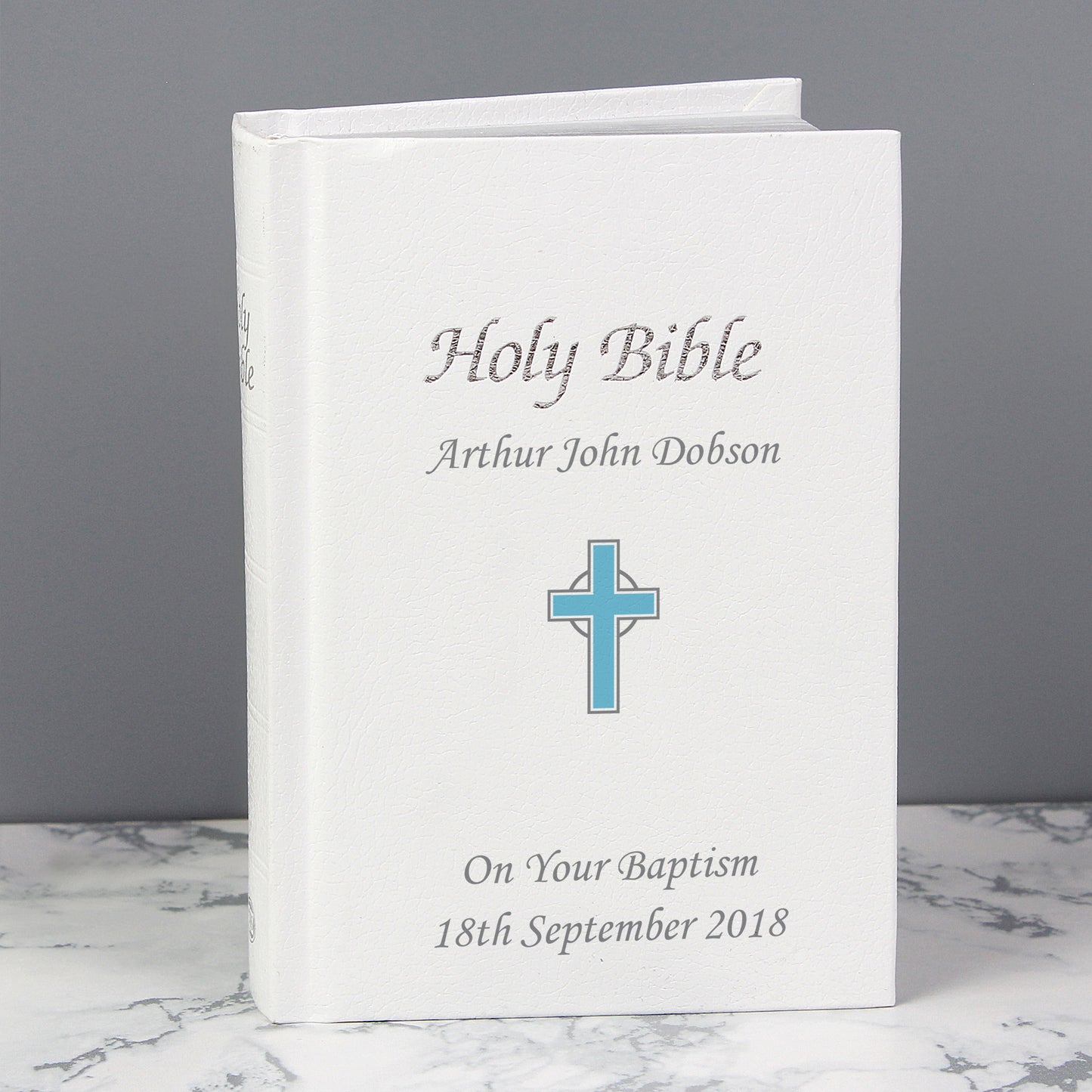Personalised Blue Cross Bible - MK&JD Gifts