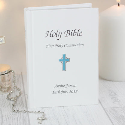 Personalised Blue Cross Bible - MK&JD Gifts