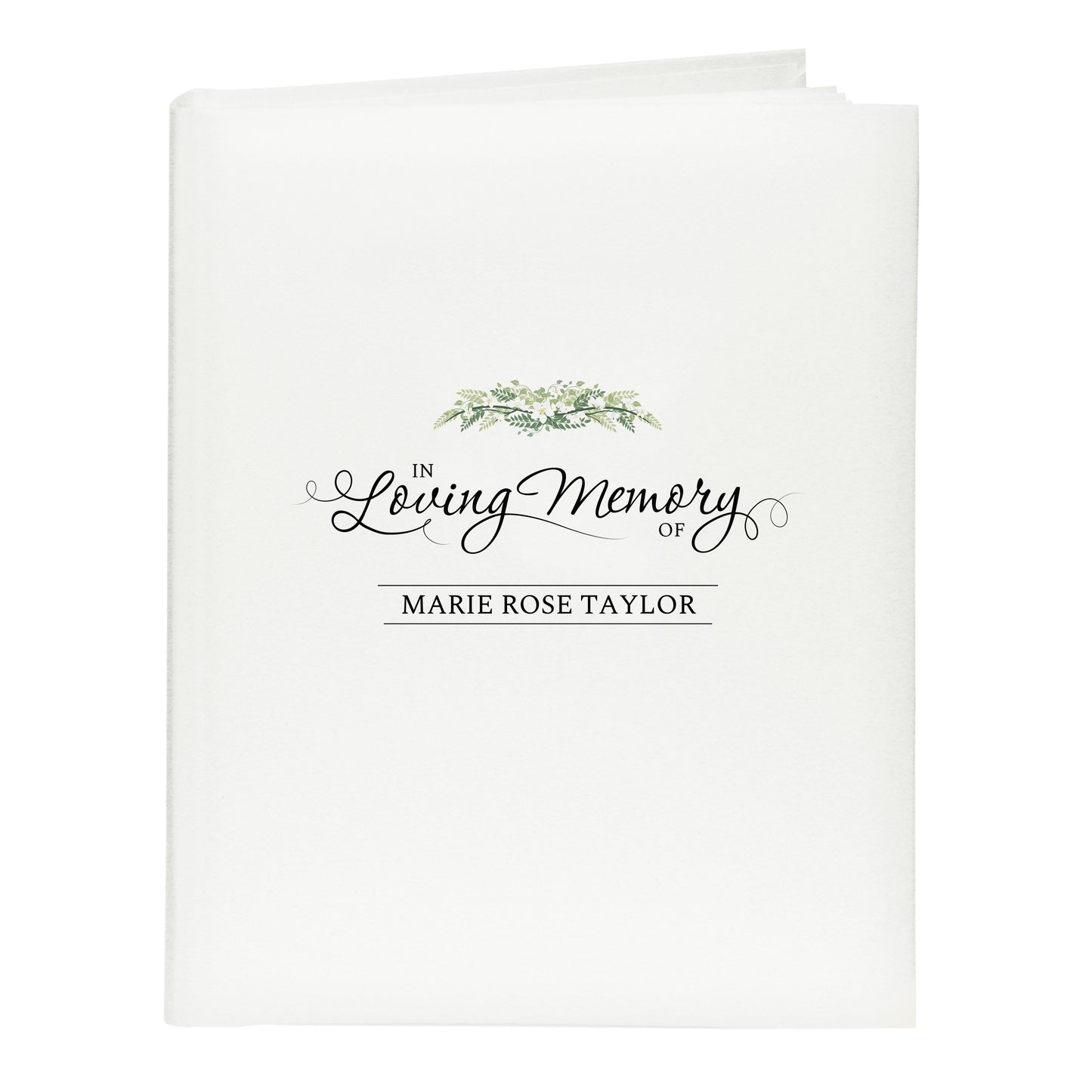 Personalised In Loving Memory Traditional Photo Album - MK&JD Gifts
