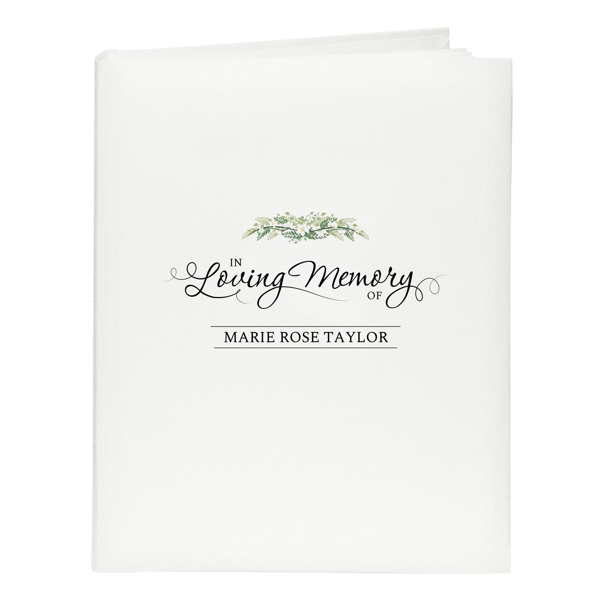 Personalised In Loving Memory Traditional Photo Album - MK&JD Gifts