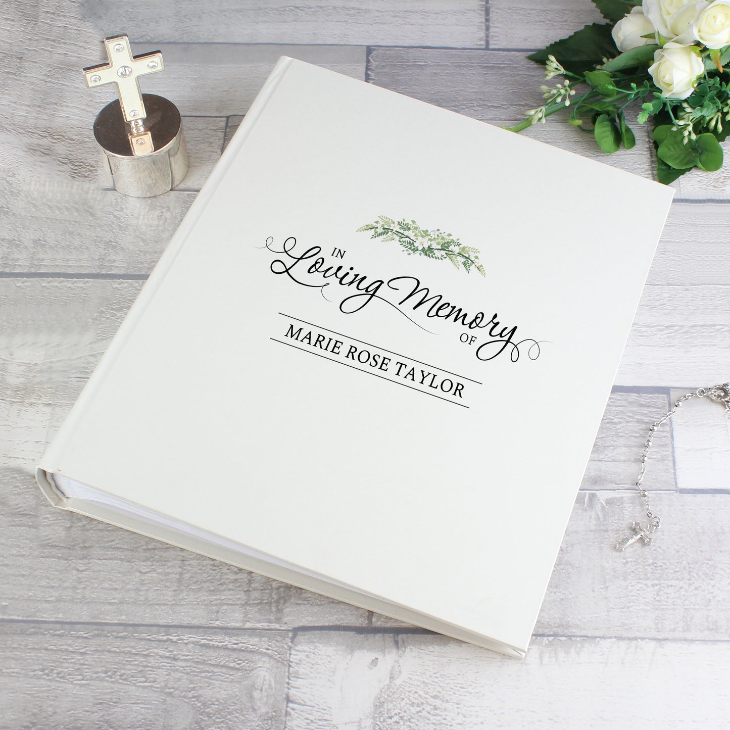 Personalised In Loving Memory Traditional Photo Album - MK&JD Gifts