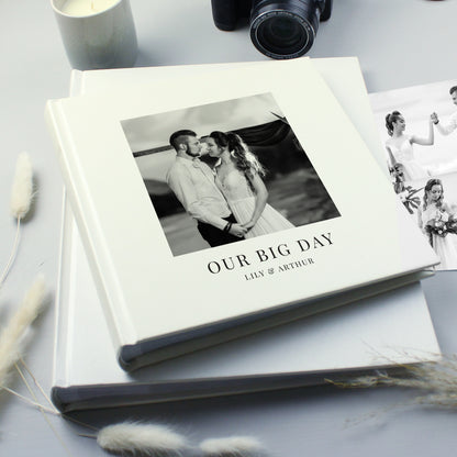 Personalised Photo Upload Square Photo Album - MK&JD Gifts
