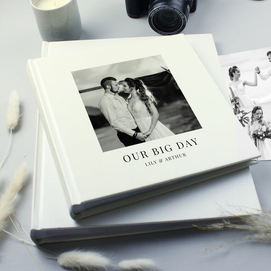 Personalised Photo Upload Square Photo Album - MK&JD Gifts