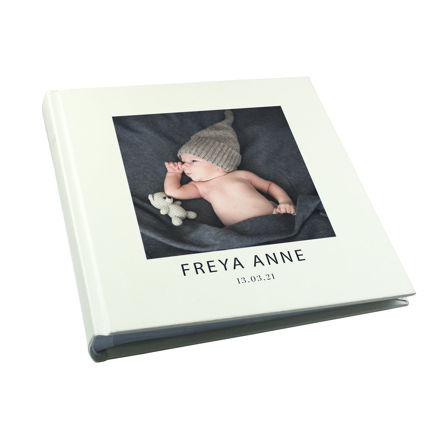 Personalised Photo Upload Square Photo Album - MK&JD Gifts