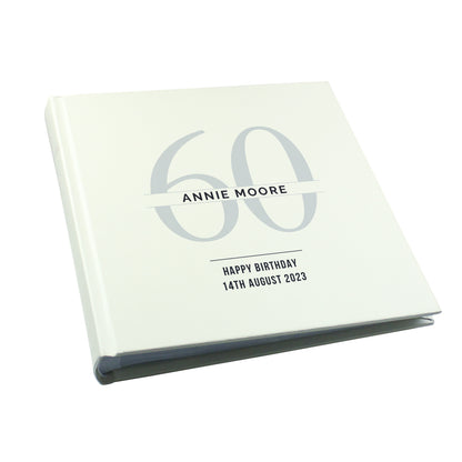 Personalised Birthday Square Photo Album - MK&JD Gifts