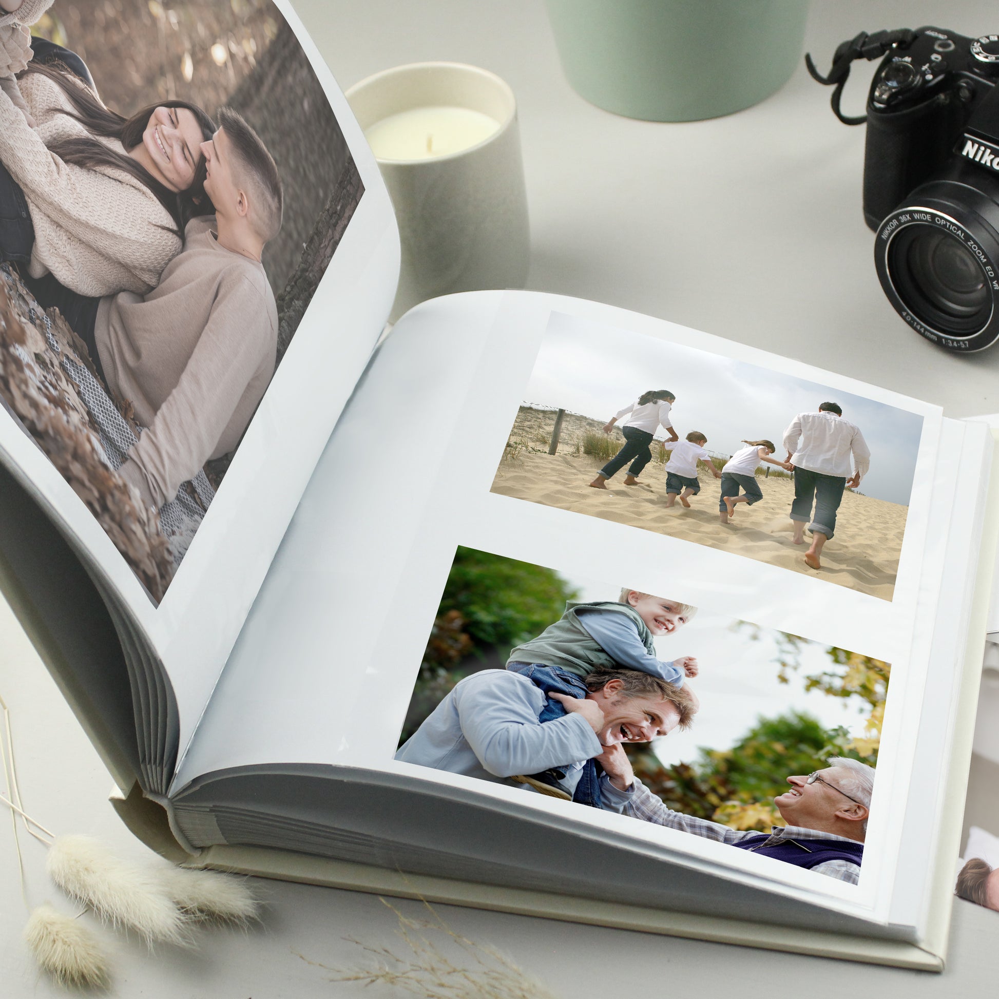 Personalised Birthday Square Photo Album - MK&JD Gifts