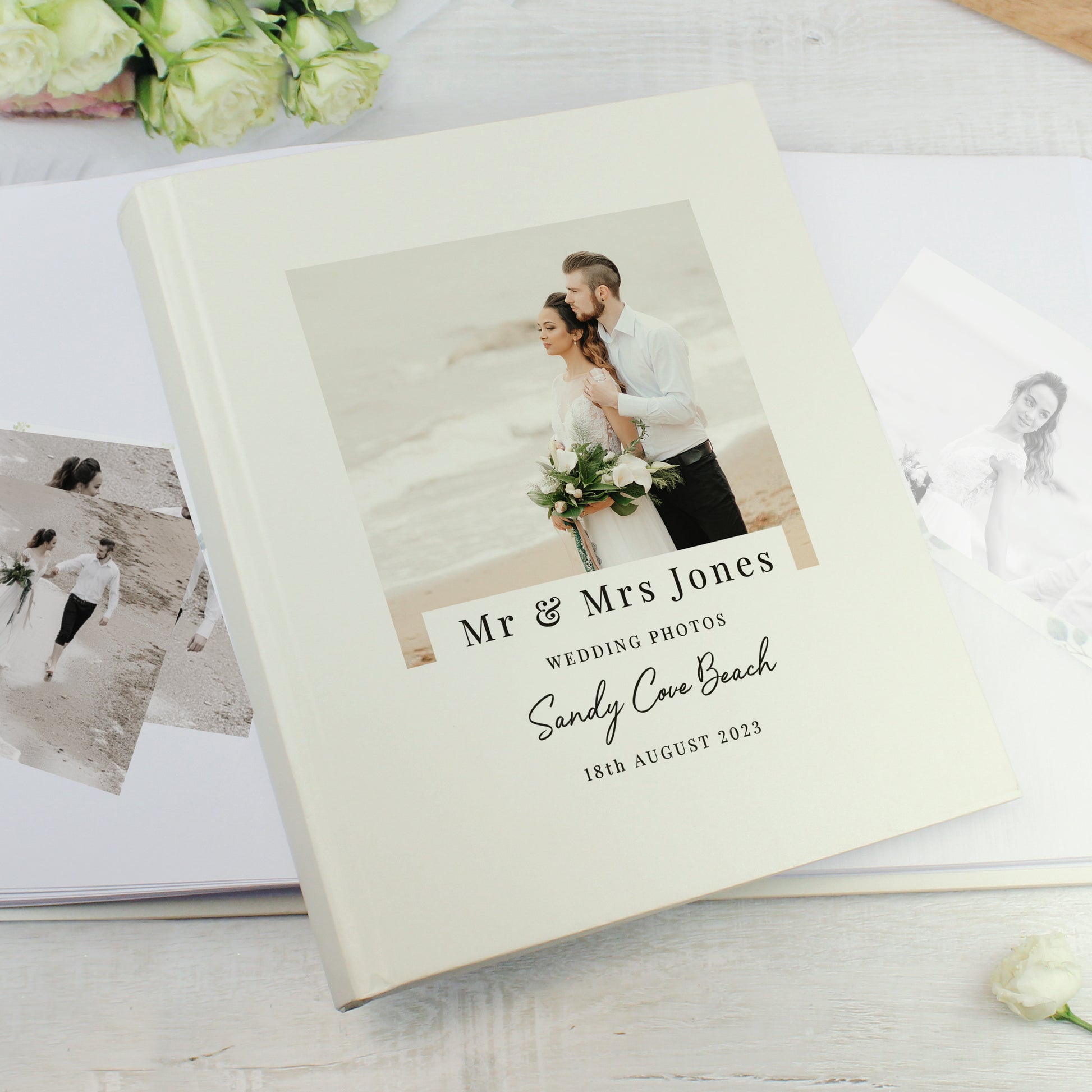 Personalised Photo Upload Traditional Photo Album - MK&JD Gifts