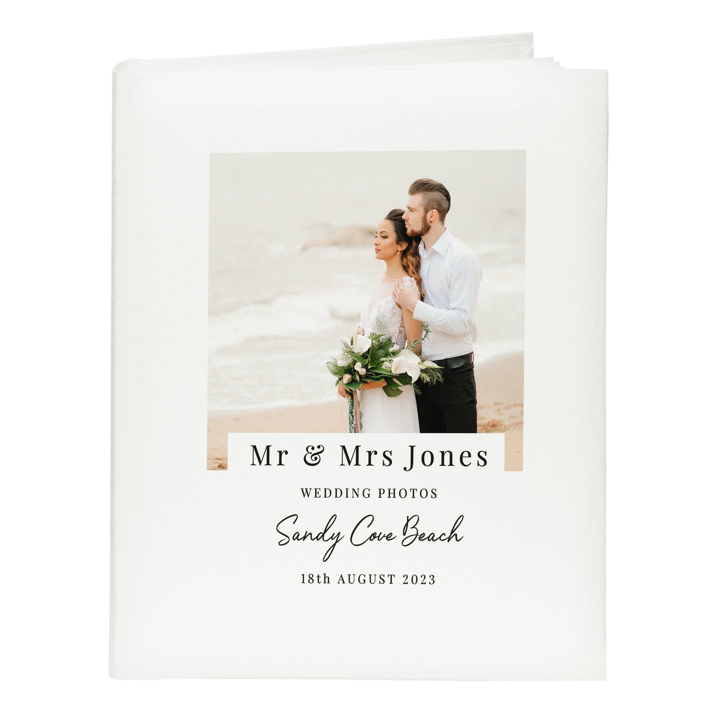 Personalised Photo Upload Traditional Photo Album - MK&JD Gifts