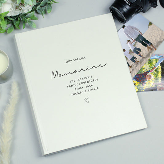 Personalised Traditional Photo Album - MK&JD Gifts