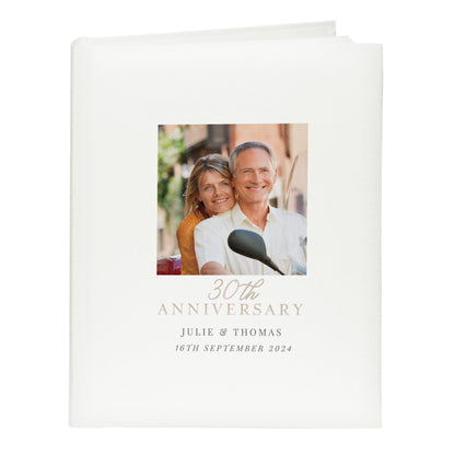 Personalised Photo Upload 30th Anniversary Traditional Photo Album - MK&JD Gifts
