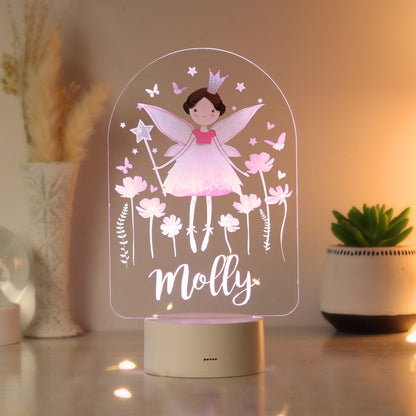 Personalised Fairy LED Colour Changing Night Light - MK&JD Gifts