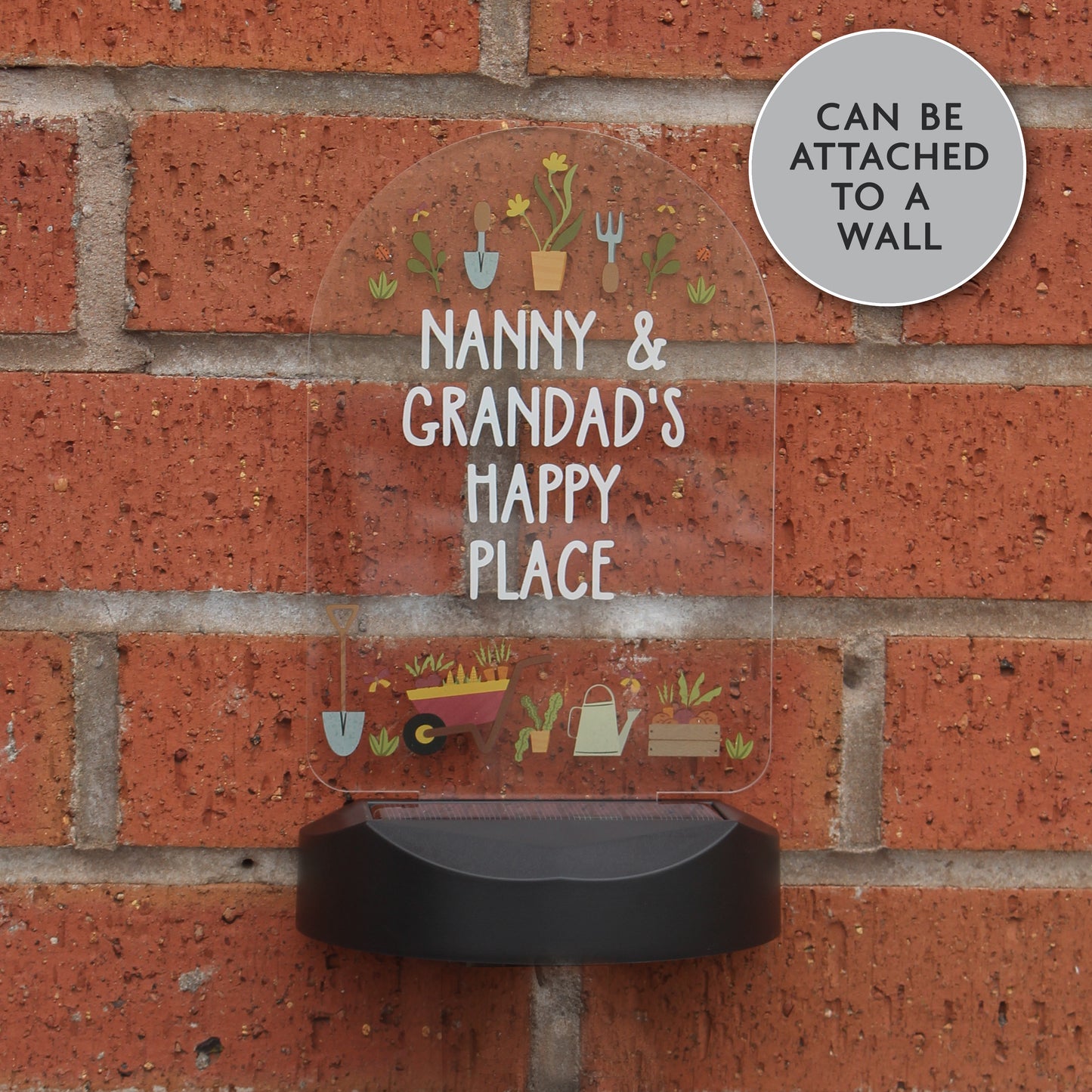 Personalised Vegetable Patch Outdoor Solar Light - MK&JD Gifts