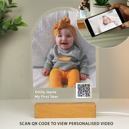 Personalised QR Photo Upload LED Light - MK&JD Gifts