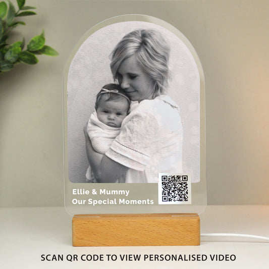 Personalised QR Photo Upload LED Light - MK&JD Gifts