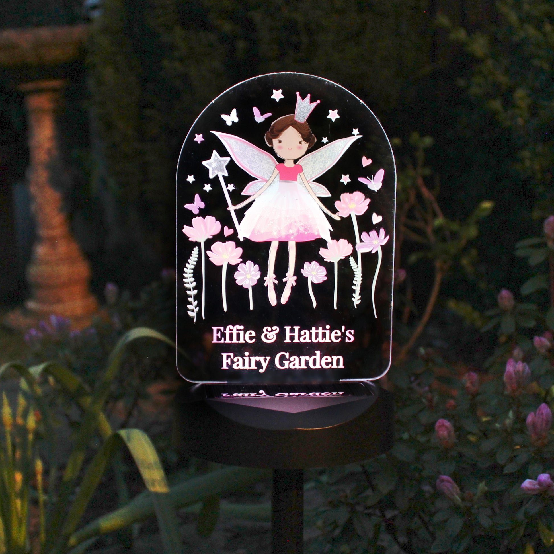 Personalised Fairy Princess Solar Light - MK&JD Gifts