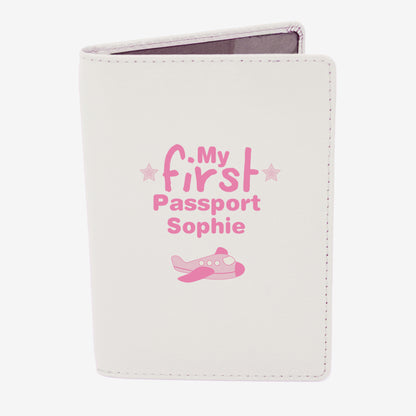 Personalised My First Cream Passport Holder - MK&JD Gifts