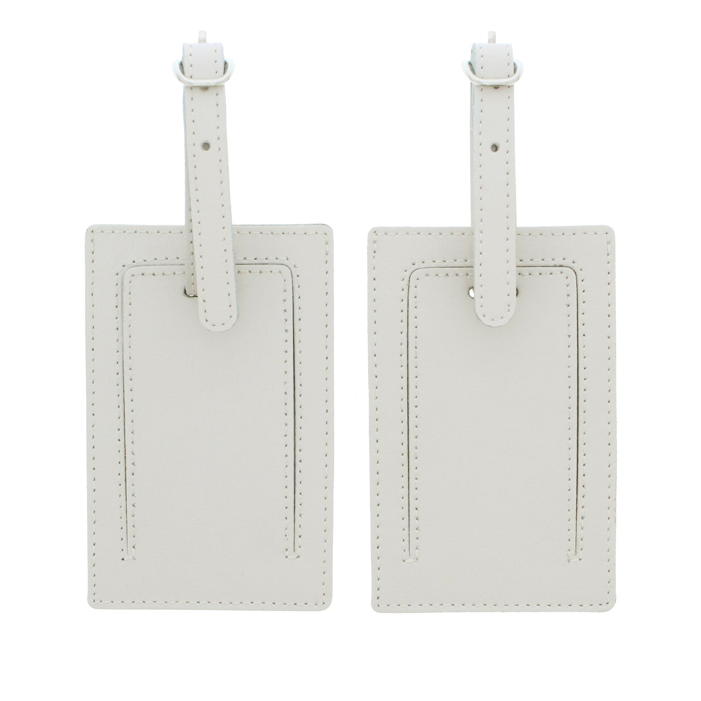 Personalised Couples Classic Cream Luggage Tags - MK&JD Gifts