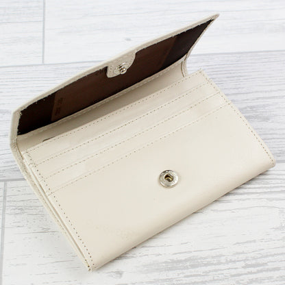 Personalised Pink Name Cream Leather Purse - MK&JD Gifts