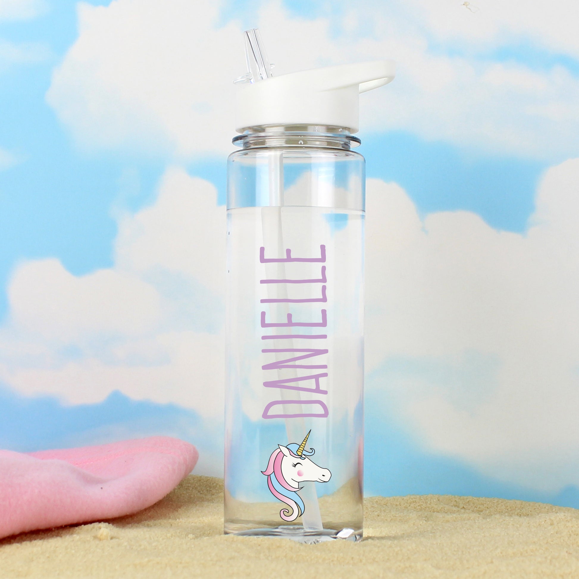 Personalised Unicorn Water Bottle - MK&JD Gifts