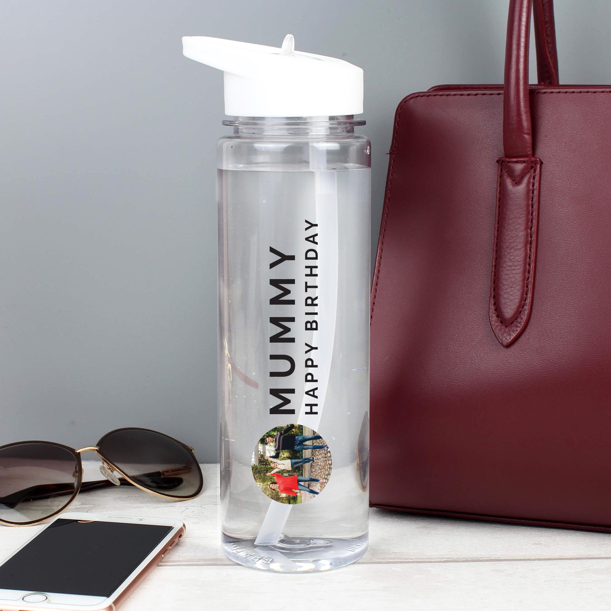 Personalised Photo Upload Water Bottle - MK&JD Gifts