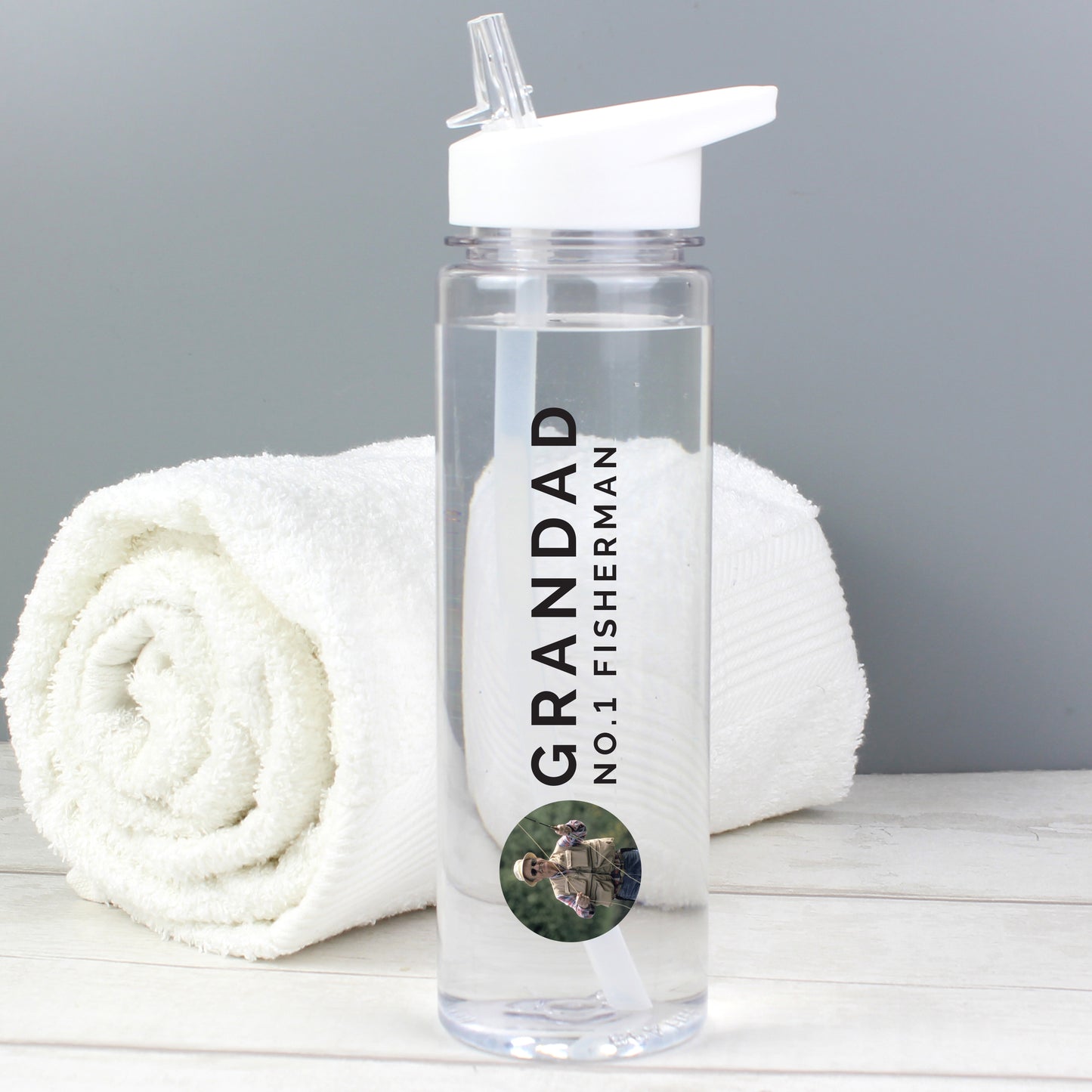Personalised Photo Upload Water Bottle - MK&JD Gifts