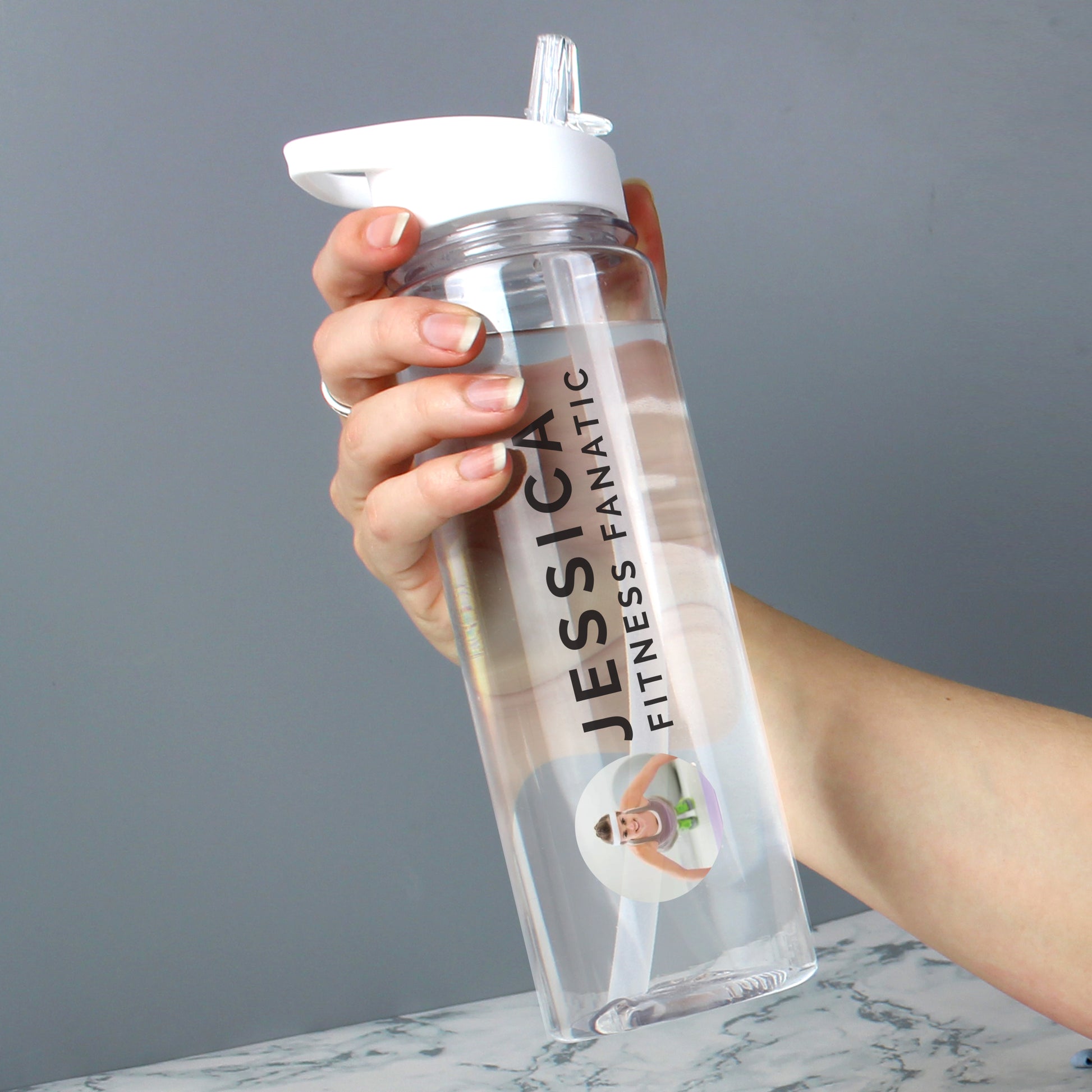 Personalised Photo Upload Water Bottle - MK&JD Gifts