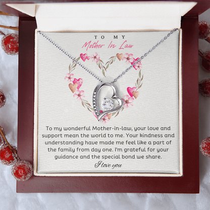 Forever Love Necklace For Mother - In -Law