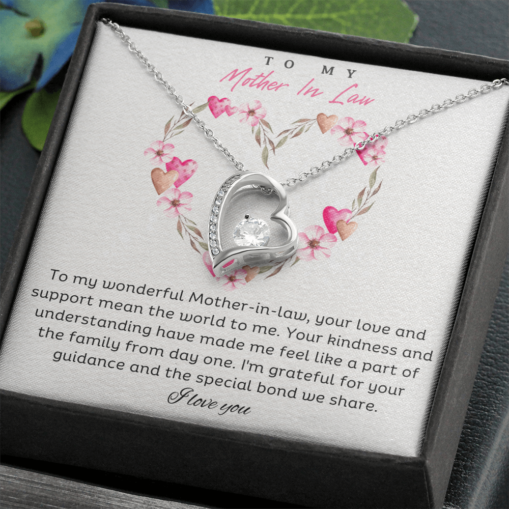 Forever Love Necklace For Mother - In -Law